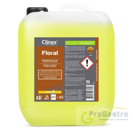Clinex Floral Citro 10 l koncentrat do mycia podłóg Cytrynowy