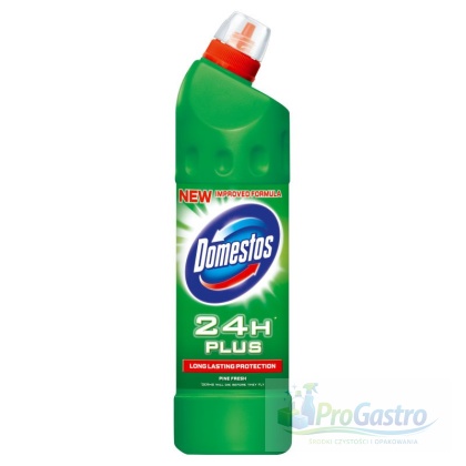 Domestos Żel do WC Pine 750 ml – Skuteczny Środek do Czyszczenia Toalety