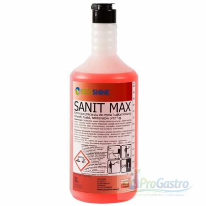 Eco Shine Sanit Max 1 L koncentrat do mycia łazienek