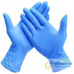 Rękawice nitrylowe niebieskie 1op/100 sztuk rozmiar S
