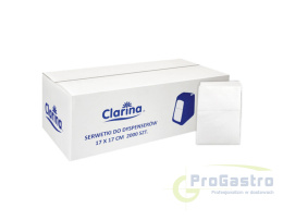 Dispenser napkins Clarina 17x17 cm A2000