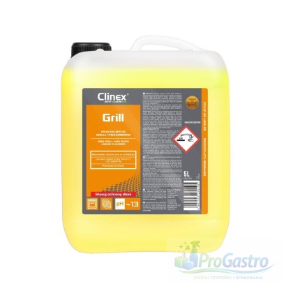 Clinex Grill 5 l profesjonalny płyn do grilli, piekarników i przypaleń