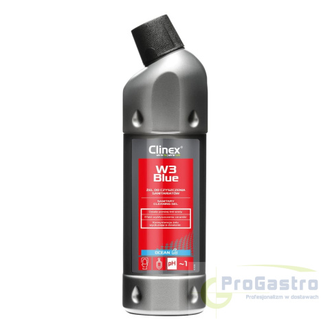 Clinex W3 Blue 1 L Żel do czyszczenia sanitariatów Clinex W3 Blue 1 L Żel do czyszczenia sanitariatów