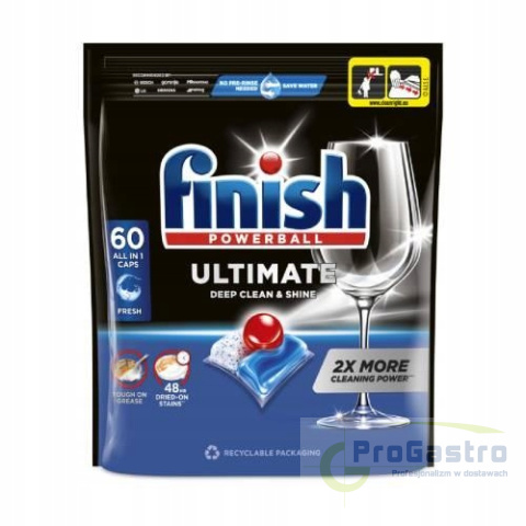 Finish Ultimate Tabletki do Zmywarki 60 sztuk Regular – Najlepsza Czystość i Blask Finish Ultimate Tabletki do Zmywarki 60 sztuk Regular – Najlepsza Czystość i Blask