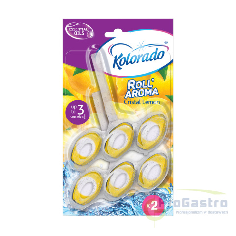 Kostka do WC Roll Aroma Cristal Lemon Kolorado Duopack Kostka do WC Roll Aroma Cristal Lemon Kolorado Duopack