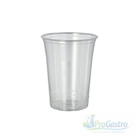 Kubek PP transparentny 500 ml fi 95 mm KGL do piwa i napojów 50 sztuk