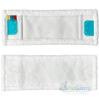 Mop Mikrofibra Płaski 40 cm System Duo Kieszeń+Uszy TTS