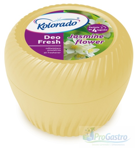 Kolorado Deo Fresh Jasmine Flower odświeżacz powietrza w żelu 150 g zapach jaśminu