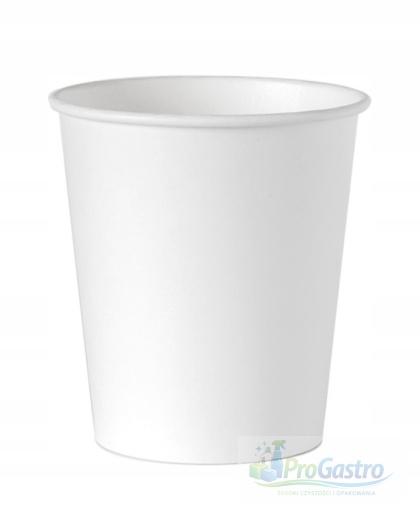 Kubek papierowy 250 ml śr. 80 mm 100 sztuk 0% plastik Bez SUP