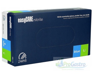 Rękawice nitrylowe niebieskie rozmiar L opakowanie 100 szt Zarys