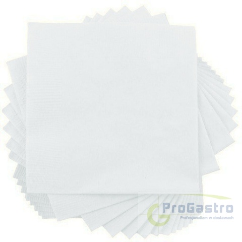Serwetki 33x33 1 warstwa Białe 400 sztuk 1/4 Cel.Serwetki 33x33 1 warstwa Białe 500 sztuk 1/4 Cel.