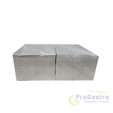 Serwetki 33x33 cm 2 warstwy białe A250 składane na 4