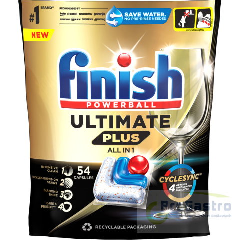 Tabletki do zmywarki Finish Ultimate Plus All in One A54