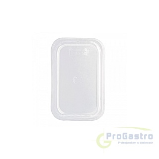 Wieczko do pojemnika 178×113 mm do żywności – bezbarwne | Opakowanie 80 szt.