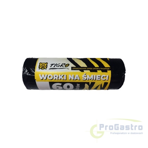 Worki na śmieci 60 l 50 szt HDPE Worki na śmieci 60 l 50 szt HDPE