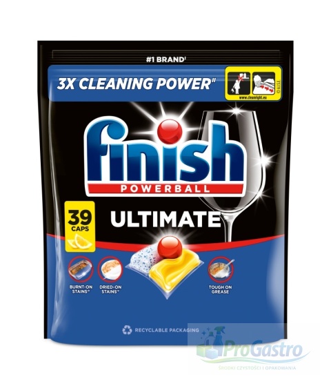 Finish Ultimate All in 1 Lemon 39 kapsułek cytryna